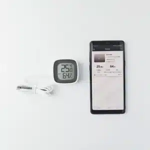 Thermohygromètre à sonde avec alarme data logger