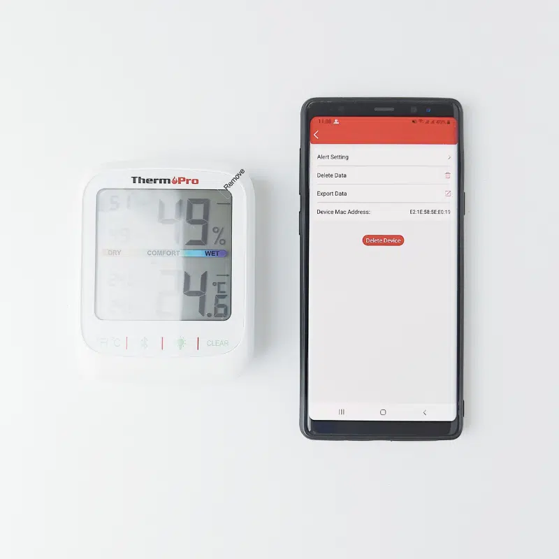 Thermohygromètre TP359S Enregistreur