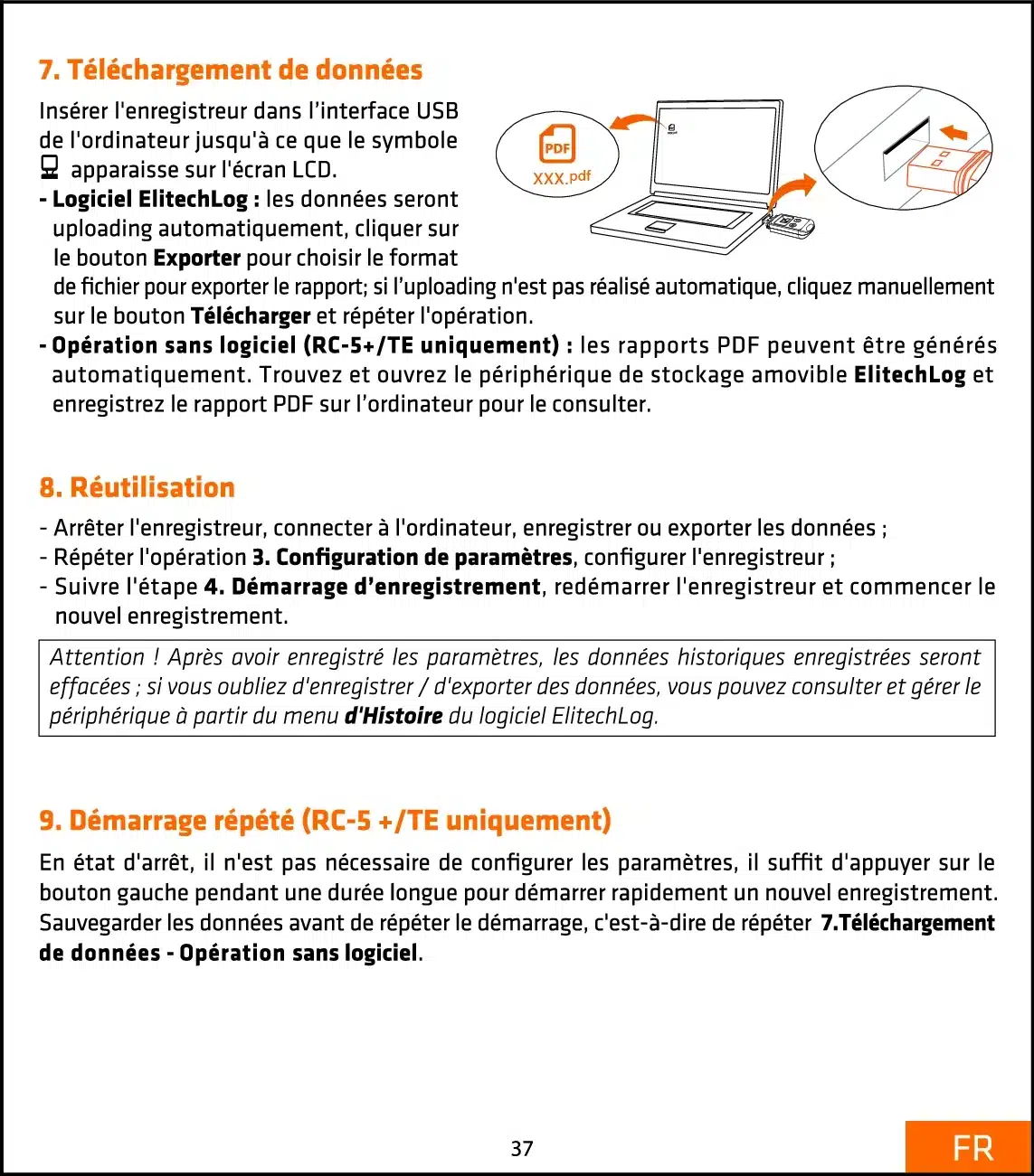 mouchard temperature algerie etalonage
