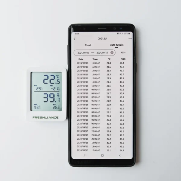 INDICATEURS ET ENREGISTREUR DE TEMPERATURE