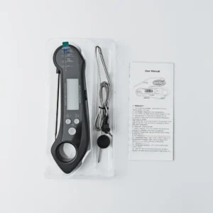 thermomètre numérique à sonde inox