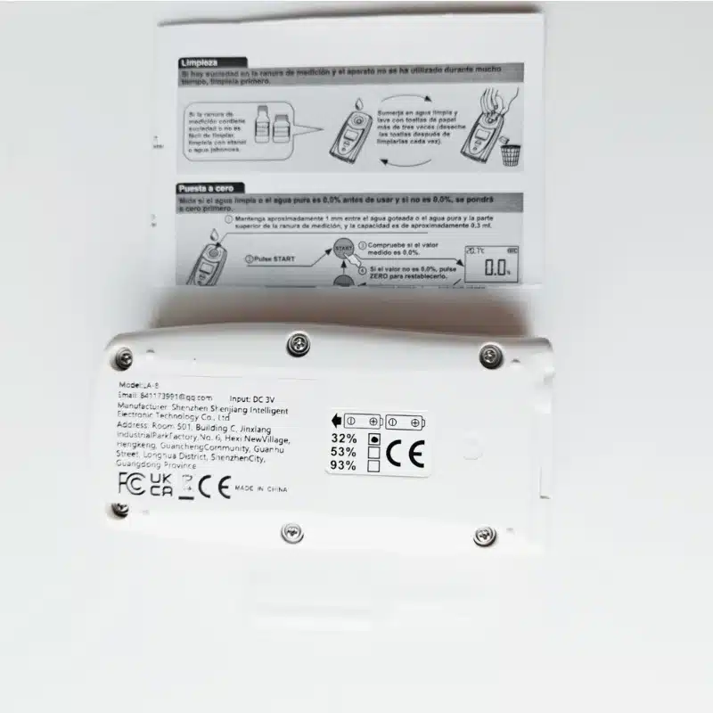 Réfractomètre numerique brix 0-32% – Image 2